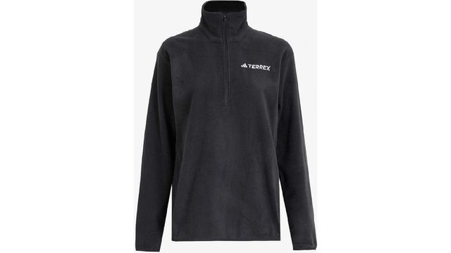 Adidas JX5057 MT ESS HZ FL Siyah Erkek Fermuarlı Normal Düz Polar