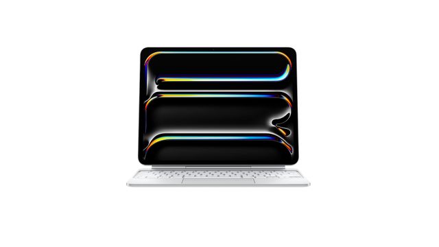 Apple 13 Inç Ipad Pro (M4) Için Magic Beyaz Türkçe Q Klavye