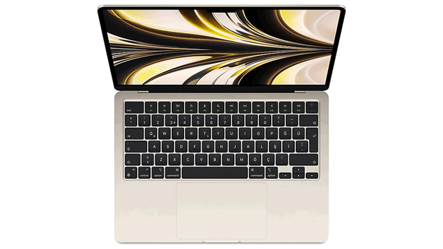Apple MacBook Air M2 8CPU 8GPU 8GB RAM 256GB SSD macOS 13.6 inç