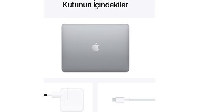 Apple Macbook Air MGN63TU-A M1 8GB Ram 256GB macOS 13 inç Uzay