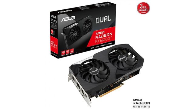 Asus Dual Radeon RX 6600 8GB GDDR6 Ekran Kartı Fiyatları