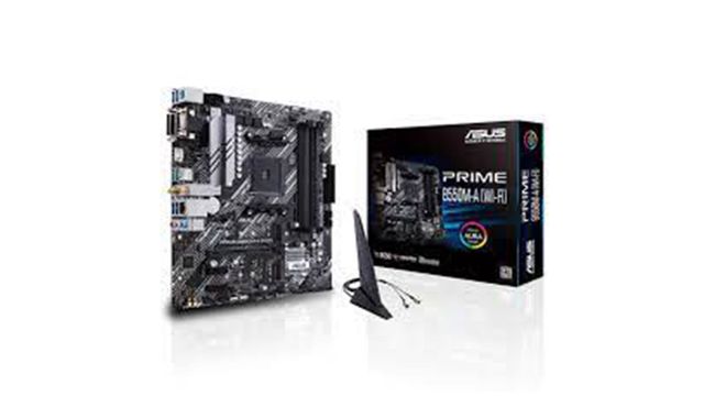 Asus Prime B550M-A AMD B550 Soket AM4 DDR4 4600MHz mATX Gaming