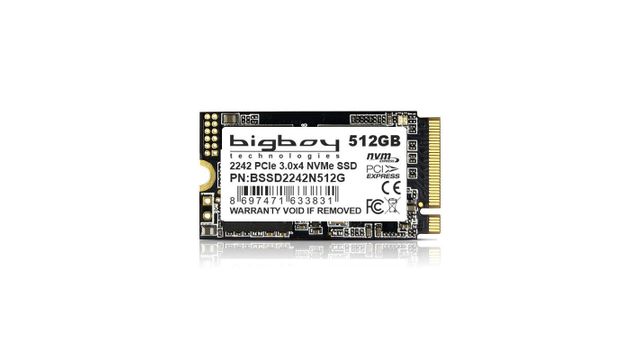 Bigboy BSSD2242N512G 512 GB 2500-1800 Mb/s 22x42 PCle M2 SSD