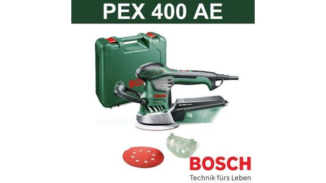 Bosch Eksantrik Compact Universal PEX 400 AE (400 W) Zımparalama