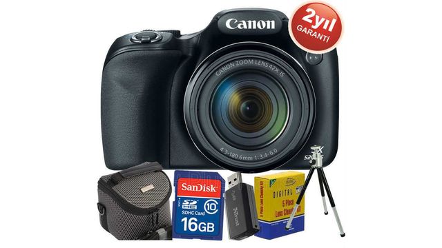 Canon PowerShot SX520 HS Dijital Fotoğraf Makinesi Fiyatları