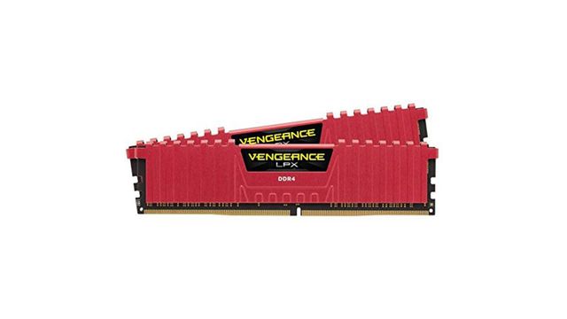 Corsair Red Vengeance LPX 8GB 2400MHz DDR4 CMK8GX4M1A2400C16R RAM