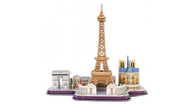 Cubic Fun MC254H City Line Paris Fransa 114 Parça 3D Puzzle Fiyatları