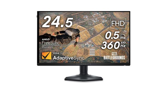 Dell Alienware AW2523HF 24.5 inç 360Hz 0.5ms Curved Oyuncu