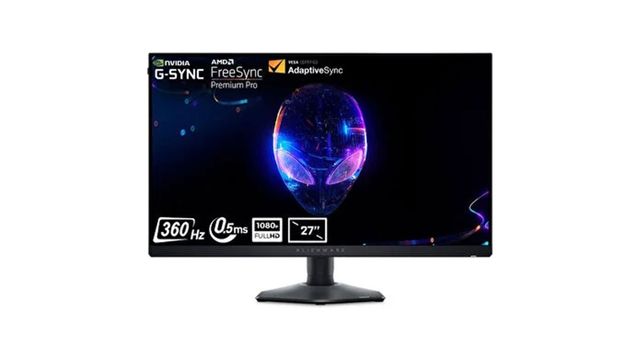 Dell Alienware AW2724HF Siyah 27 inç 360Hz 0.5ms Oyuncu Monitörü