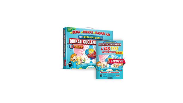Dikkati Güçlendirme Seti 4 Yaş Adeda Yayınları Fiyatları