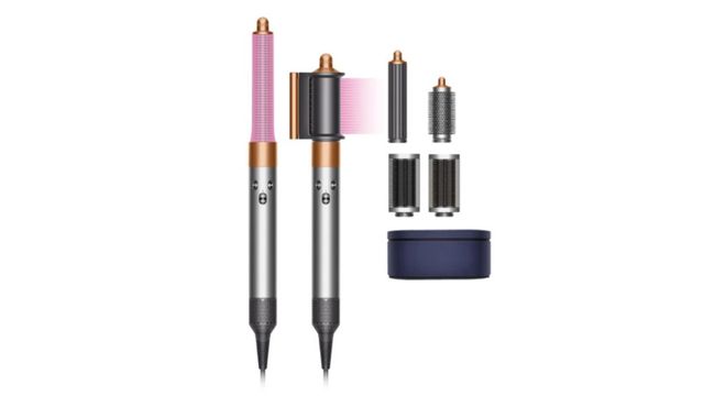 Dyson Airwrap Complete Parlak Nikel - Parlak Bakır Saç