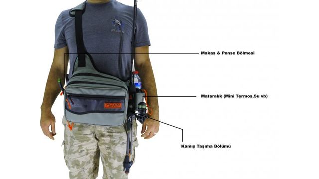 Fujin Explorer Bag Spin & Siyah Gri LRF Çantası Fiyatları ve