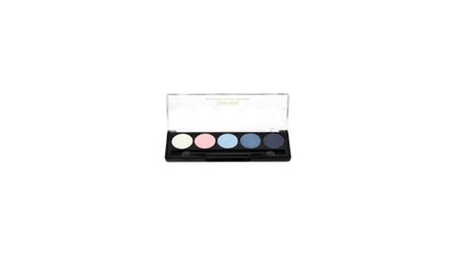 Palette De Fards à Paupières Golden Rose Professionnelle 101 Blue Line - 5 Nuances, 8g - Sans Parabens, Longue Tenue