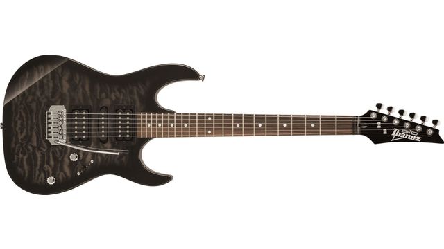 Ibanez GRX70QA-TKS Transparent Black Sunburst Elektro Gitar Fiyatları