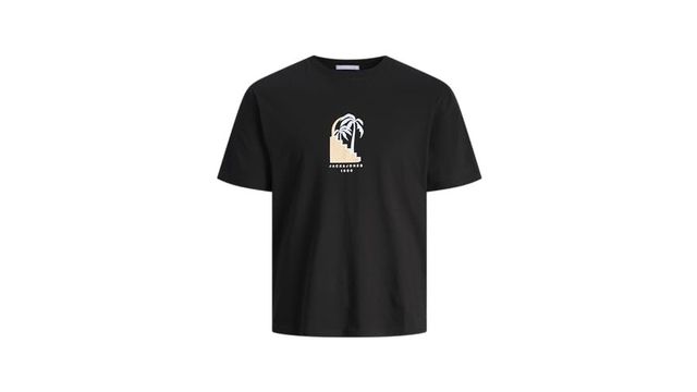 Camiseta Básica JACK & JONES Para Hombre - Corte Crew Neck, Manga Corta - Estilo Casual Y Cómodo
