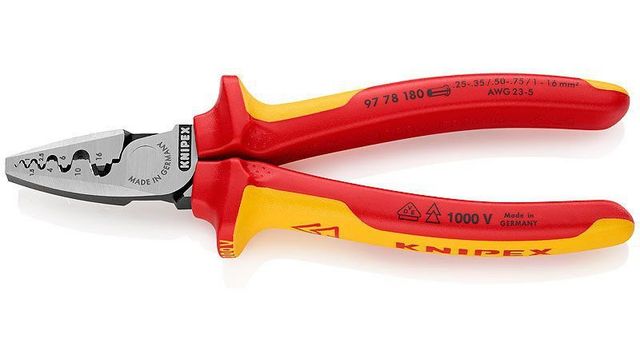 Knipex 97 78 180 Vde Yüksük Sıkma Pensi Fiyatları