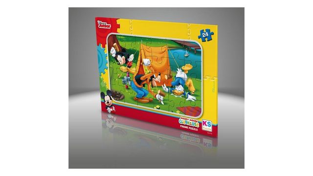 Ks Games Mickey Mouse Ve Arkadaşları 24 Parça Frame Puzzle Fiyatları