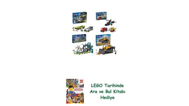 Lego 60415 + 60462 + 60421 + 60466 City Seti 518 Fiyatları ve
