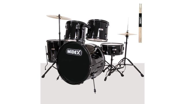Midex CD900X-BK 22'' Yetişkin 22B-13T-12T-16F-14S 5 Parça Akustik