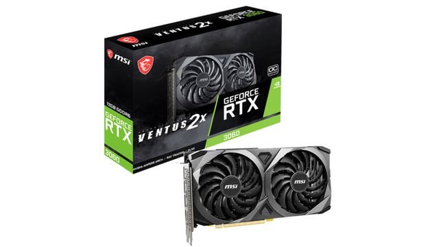 MSI GeForce RTX 3060 Ventus 2X OC 12 GB GDDR6 192 Bit Ekran Kartı