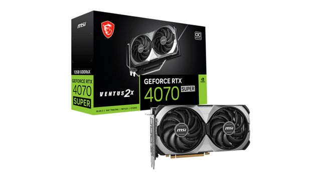 MSI GeForce RTX 4070 Super Ventus 2X OC 12GB GDDR6X Ekran Kartı