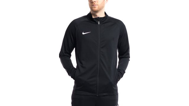 nike jacke academy 18 knit track jacket schwarz