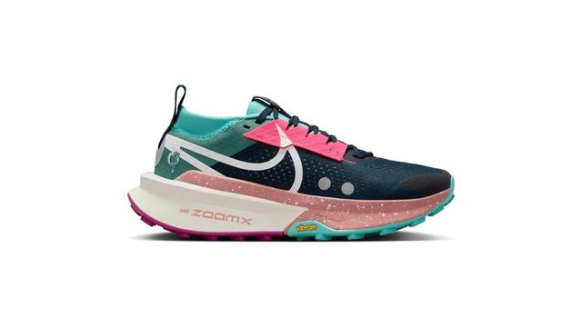 Nike FD5191-400 ZoomX Zegama Trail 2 Mavi Kadın Koşu Ayakkabısı