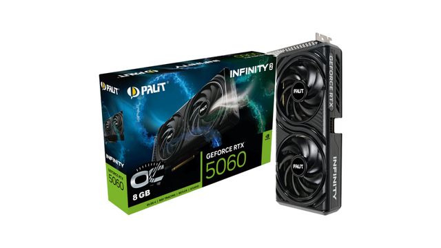 Palit GeForce RTX 5060 Infinity 2 OC NE75060V19P1-GB2063L 8GB