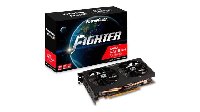 Powercolor AMD Radeon RX 6600 Fighter AXRX 6600 8GBD6-3DH 8 GB