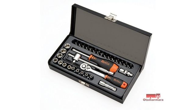 Retta RLT4002 1/4 40 Parça 6 Köşe Lokma Takımı Fiyatları