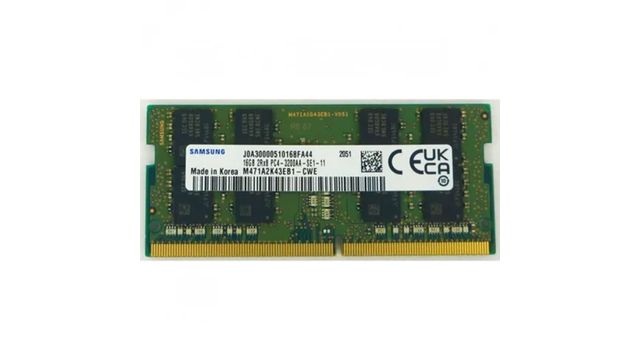 Samsung 16 GB 3200 MHz DDR4 SODIMM CL22 Notebook Ram Bellek