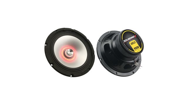 Soundmax SX-M8LD 130WRMS-400 W Max 20 cm Led Midrange Hoparlör