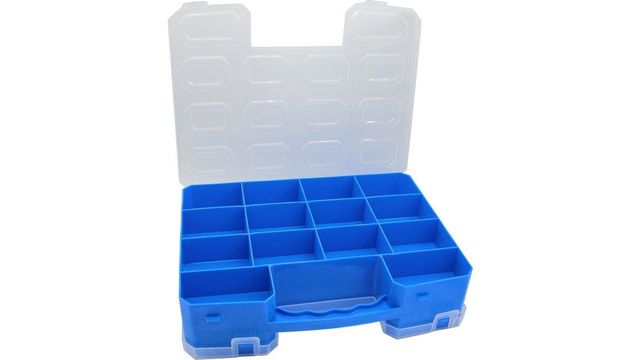 Süper Bag 22 Alfa Çift Yönlü Organizer Balıkçı Mavi Malzeme Kutusu