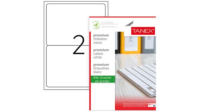 TIQページ Tanex TW-2002 199.6 x 143.5 Lazer Etiket Fiyatları