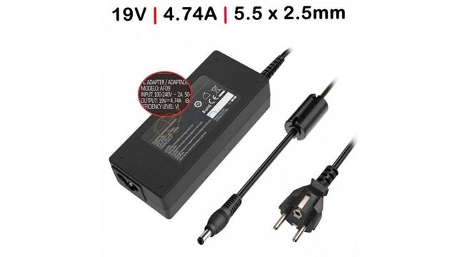 Toshiba Satellite P840T 19V 4.74A Uyumlu Notebook Adaptör