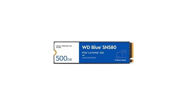 WD WDS500G3B0E Blue SN580 500 GB 4000/3600 MB/s M.2 NVMe GEN4 SSD