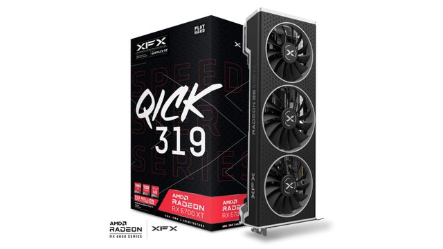 XFX Speedster QICK 319 Radeon RX 6700 XT RX-67XTYPBDP 12GB GDDR6