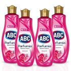 ABC Parfumia 4x1440 ml Romantik Gül Konsantre Yumuşatıcı