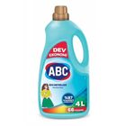 ABC Renklilere Özel 4 lt Sıvı Çamaşır Deterjanı