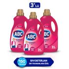 ABC Sık Yıkanan Çamaşırlara Özel 3x30 lt Sıvı Çamaşır Deterjanı