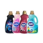 ABC Siyahlar + Renkliler + Narinler + Sık Yıkananlar 4x3000 ml Çoklu Paket Sıvı Çamaşır Deterjanı