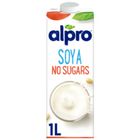 Alpro 10x1 lt Şekersiz Soya Sütü