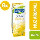 Alpro 6x250 ml Muzlu Soya Sütü