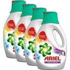 Ariel Parlak Renkler 4 Adet 15 Yıkama Sıvı Çamaşır Deterjanı