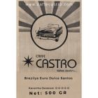 Castro 500 gr Kağıt ve Metal Filtre Brezilya Euro Dulce Santos Kahve