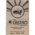 Castro 500 gr Kağıt ve Metal Filtre Guatemala La Delicia Fedecocagua Kahve