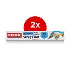 Cook Streç Film 30 cm  x 99 mt 2'li Paket