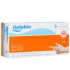 Dolphin Pudrasız Small 100'lü Paket Latex Muayene Eldiveni 