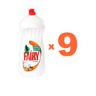 Fairy Portakal 9x1350 ml Sıvı Bulaşık Deterjanı
