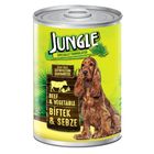 Jungle 415 gr Biftek Ve Sebzeli Yetişkin Köpek Konservesi